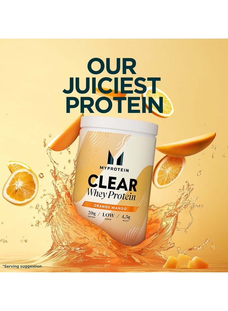 ماي بروتين بروتين مصل اللبن الصافي المعزول  نكهة البرتقال والمانجو 522 جرام 20 حصة - Image 4